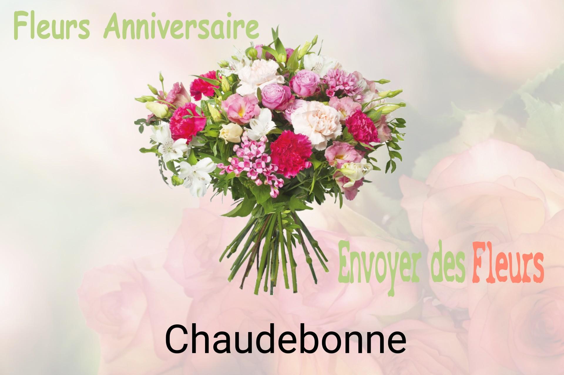 Bouquet de fleurs d’anniversaire livré à Chaudebonne