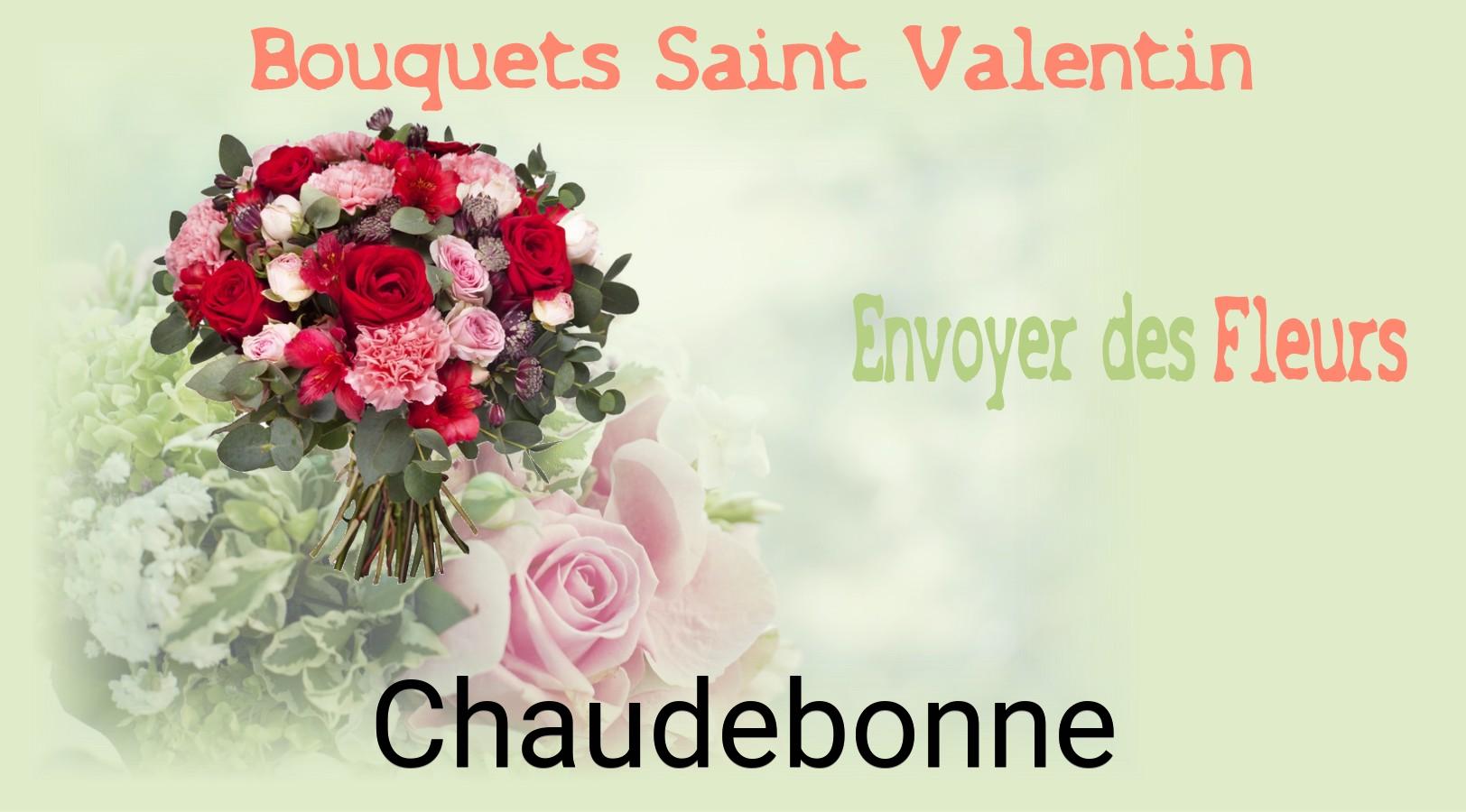 Roses de Saint-Valentin livrées à Chaudebonne